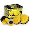 Drill Brush Power Scrubber By Useful Products 5 in W 5 in L Brush, Yellow Y-S-542O-QC-DB - alternate 1